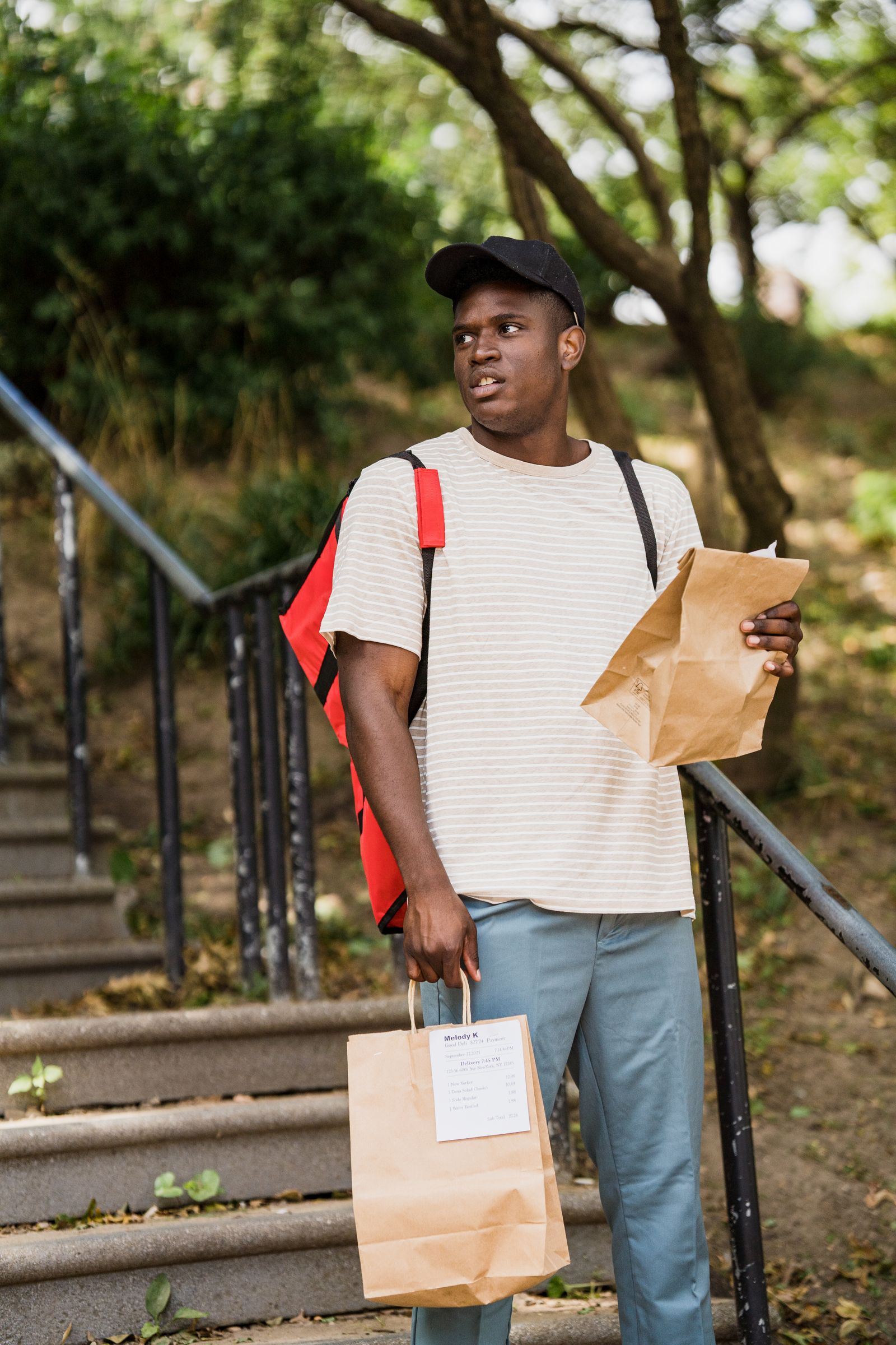 Koffee Lounge delivery courier